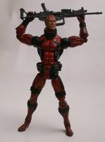 Deadpool in Battle-Damaged Uniform Updated (Marvel Legends) Custom Action Figure