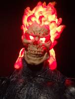 Marvel Legends Custom Ghost Rider and Motorcycle (Marvel Legends) Custom Action Figure