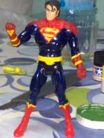 Superman X of Legion of Super Heroes (Superman) Custom Action Figure