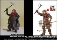 Dwarf Warrior (Lord of the Rings) Custom Action Figure
