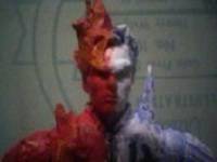 Human Torch/Iceman (Fantastic Four) Custom Action Figure