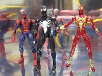 Symbiote Spiderman (Spider-Man) Custom Action Figure