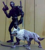 Snake Eyes w/ Timber (G.I. Joe) Custom Action Figure