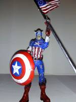 Zombie Captain America (Marvel Legends) Custom Action Figure
