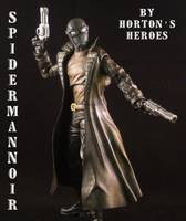 Spiderman Noir (Marvel Legends) Custom Action Figure