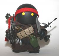 Mighty Muggs Star Wars Rambo Jawa (Mighty Muggs) Custom Action Figure
