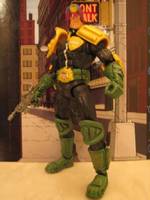 ML /Judge Dredd (Judge Dredd) Custom Action Figure