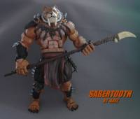 7th KINGDOM SABERTOOTH V. 2 (Original) Custom Action Figure