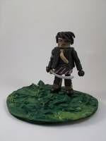 The Walking Dead's Michonne and "Friends" (Walking Dead) Custom Miniature / Figurine