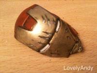 Iron Man Mark III Battle Damaged Helmet (Iron Man) Custom Action Figure