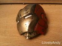 Iron Man Mark III Battle Damaged Helmet (Iron Man) Custom Action Figure