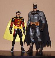 Batman and Robin Young Justice Animated (DC Universe) Custom Action Figure