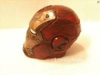 Iron Man Mark III Full Battle Damaged Helmet (Iron Man) Custom Action Figure