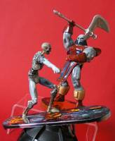 Terrax VS Zombie Surfer (Marvel Universe) Custom Action Figure