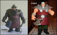 Fat Dwarf Warrior (Lord of the Rings) Custom Action Figure
