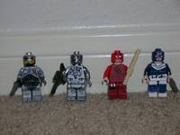Daredevil, Terminator, and Robocop Legos (Lego) Custom Miniature / Figurine