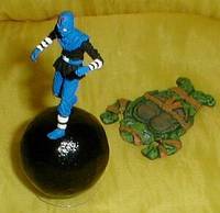Mikey Fought the Ball (and the Ball Won) (Teenage Mutant Ninja Turtles) Custom Miniature / Figurine