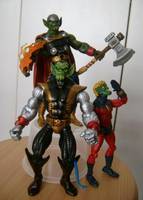 X Men Super Skrull (Marvel) Custom Action Figure