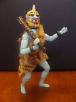 Light Blue Oni (Mego) Custom Action Figure