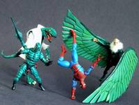 Spidey Showdowns: Lizard/ Scorpion/ Vulture (Marvel Universe) Custom Action Figure