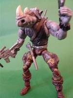 Custom Rocksteady TMNT (Teenage Mutant Ninja Turtles) Custom Action Figure