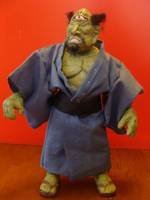 Ao-Bouzu(Blue-Monk (Mego) Custom Action Figure