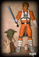 Luke Skywalker & Yoda (Star Wars) Custom Action Figure