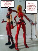 Red Ninja Anko (Original) Custom Action Figure