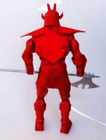 Giant Red Terrorcotta Warrior (Masters of the Universe) Custom Action Figure