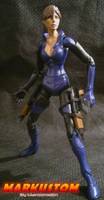 Jill Valentine Battle Suit (Marvel Legends) Custom Action Figure