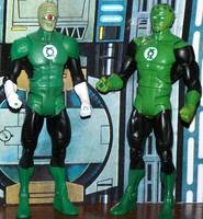 Spol and Green Man (Green Lantern) Custom Action Figure