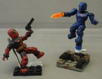 Deadpool Mega Bloks (Marvel) Custom Miniature / Figurine
