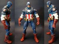 Marvel Legends New Ultimates Capt. America (Marvel Legends) Custom Action Figure