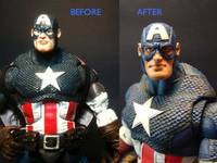 Marvel Legends New Ultimates Capt. America (Marvel Legends) Custom Action Figure