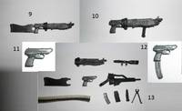Venom's (Flash Thompson) Symbiote Gun (Venom) Custom Action Figure
