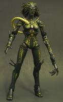 Phalanx Warrior (Infected Female) (Marvel Legends) Custom Action Figure
