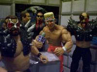 Sting, the Road Warriors, Paul Ellering & Jim Ross (Wrestling) Custom Action Figure