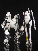 Portal 2 Atlas & P-Body (Misc) Custom Action Figure