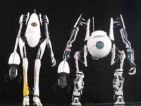 Portal 2 Atlas & P-Body (Misc) Custom Action Figure