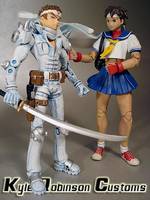 Jin Saotome (Marvel vs Capcom) Custom Action Figure