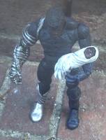 Marvel Zombies Black Panther with Robotic Arm & Leg (Marvel Legends) Custom Action Figure