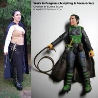 Medieval Faire: Cat the Bounty Hunter (Original) Custom Action Figure