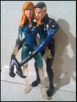 Fantastic Couple (Marvel Legends) Custom Action Figure