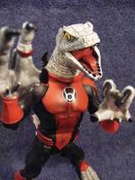 Red Lantern (DC Universe) Custom Action Figure