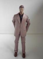 Liam Neeson |Ra's Al Ghul Beige Suit (Movie Masters) Custom Action Figure