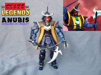 Anubis: the Dark Warlord of Cruelty (Ronin Warriors) Custom Action Figure