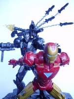 Ironman N War Machine (Marvel Legends) Custom Action Figure