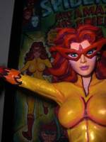 FIRESTAR!! Anglica Jones!! (Marvel) Custom Action Figure