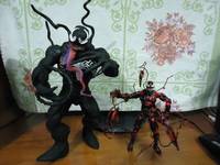 Venom & Carnage (Symbiotes) (Spider-Man) Custom Action Figure