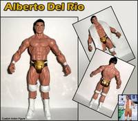 Alberto Del Rio ( Dos Caras, Jr. ) (Wrestling) Custom Action Figure